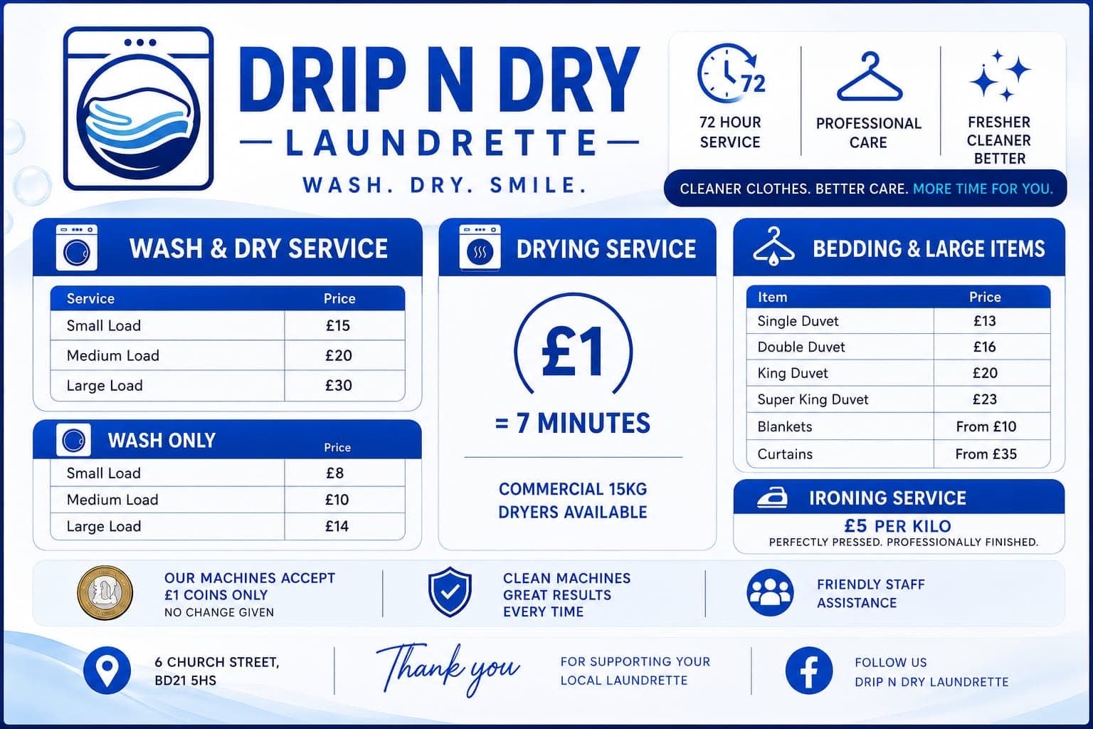 Self-Service Washing