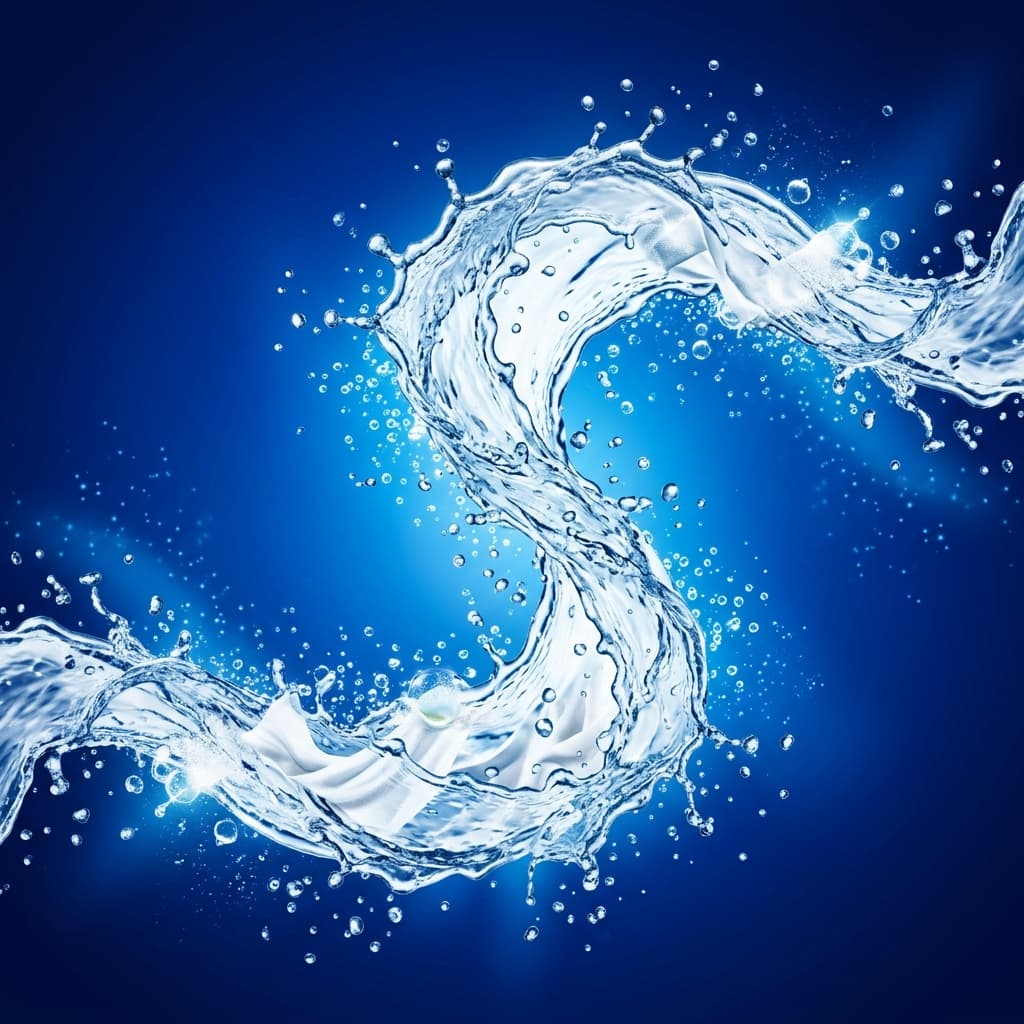 Fresh water splash
